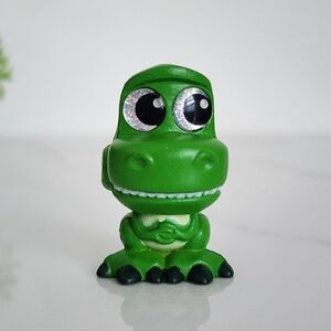 ✨️🦖💚 Disney Doorables Rex Figure Toy Story Mini 1.5" Glitter Eyes Collectible